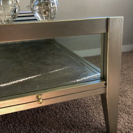 Not For Sale - Coffee Table in Artisan Metallic Alchemy