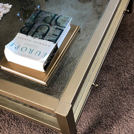 Not For Sale - Coffee Table in Artisan Metallic Alchemy