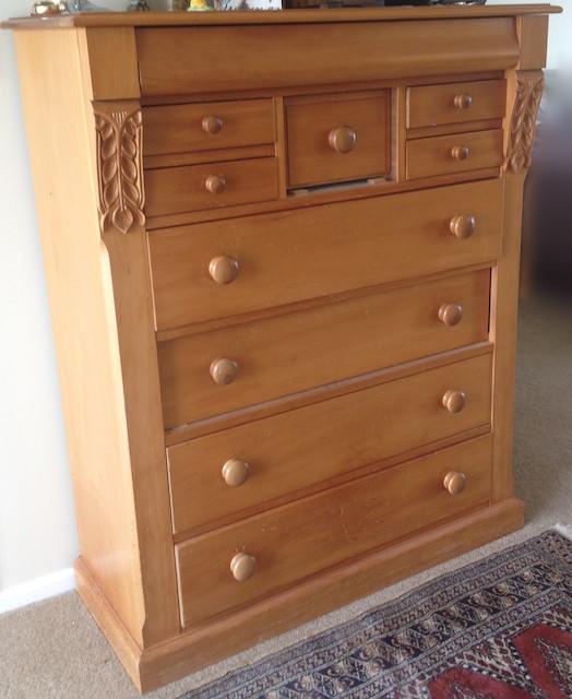 Not For Sale - Commissioned duck egg blue drawers