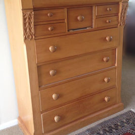 Not For Sale - Commissioned duck egg blue drawers