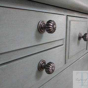 Not For Sale - Commissioned duck egg blue drawers