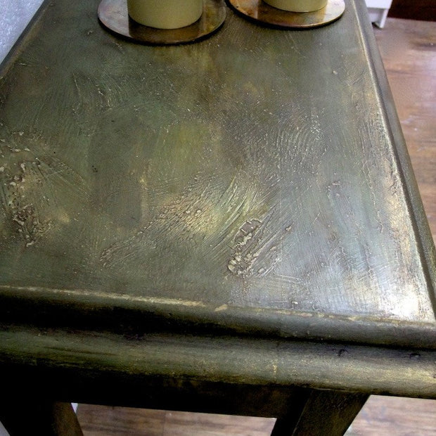 Not For Sale - Commissioned Hall Table in creative bespoke finish