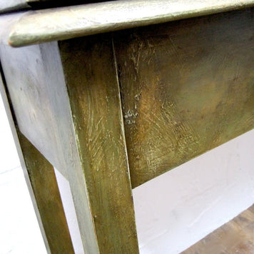 Not For Sale - Commissioned Hall Table in creative bespoke finish
