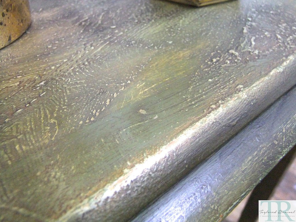 Not For Sale - Commissioned Hall Table in creative bespoke finish