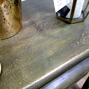 Not For Sale - Commissioned Hall Table in creative bespoke finish