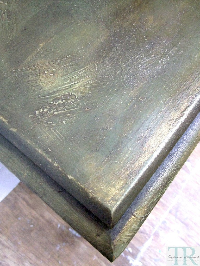 Not For Sale - Commissioned Hall Table in creative bespoke finish