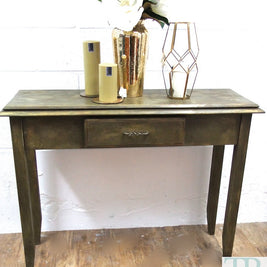 Not For Sale - Commissioned Hall Table in creative bespoke finish