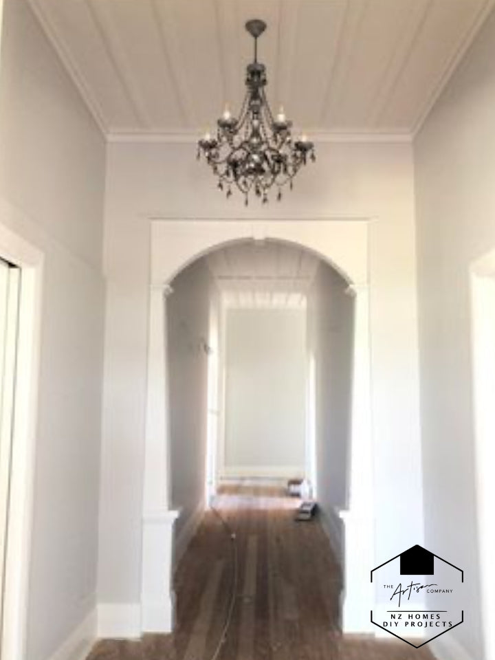 Plastic to Fantastic: Plastic Chandelier to Metallic Beauty by Christine H