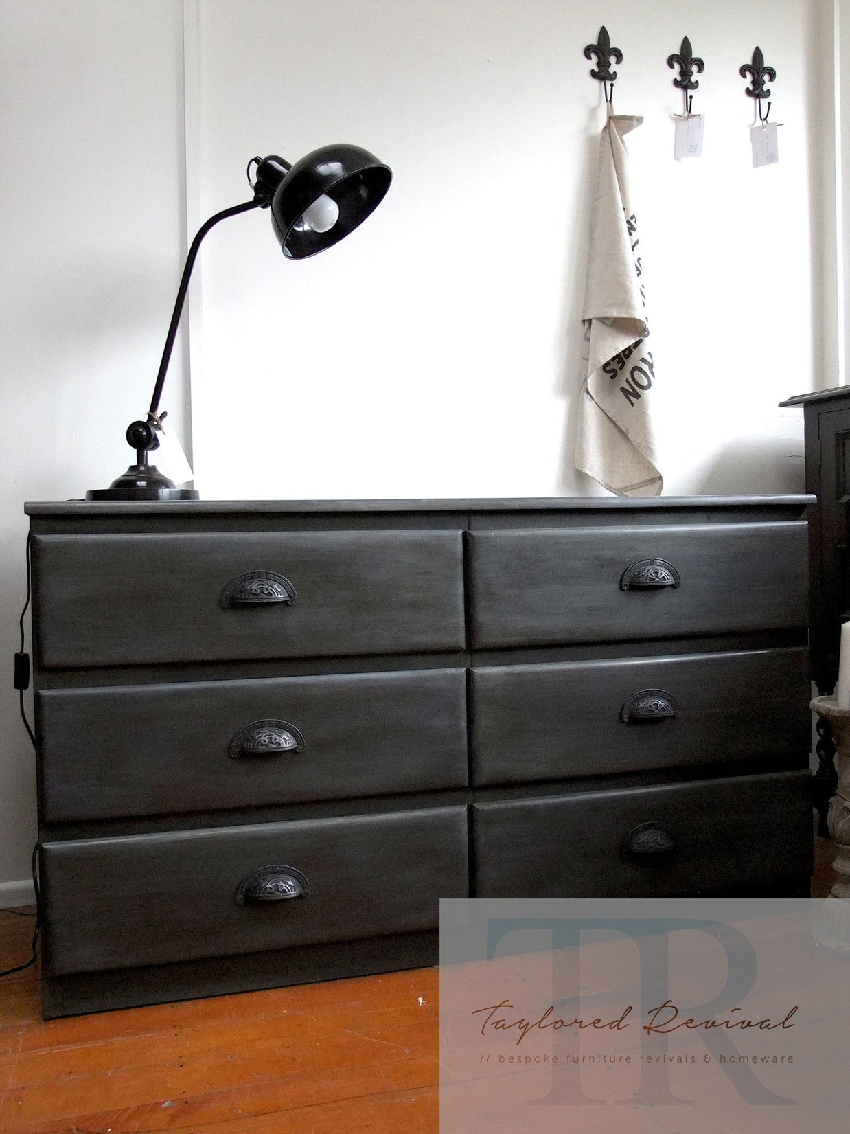 Not For Sale - Commissioned set of drawers in a custom Industrial style finish