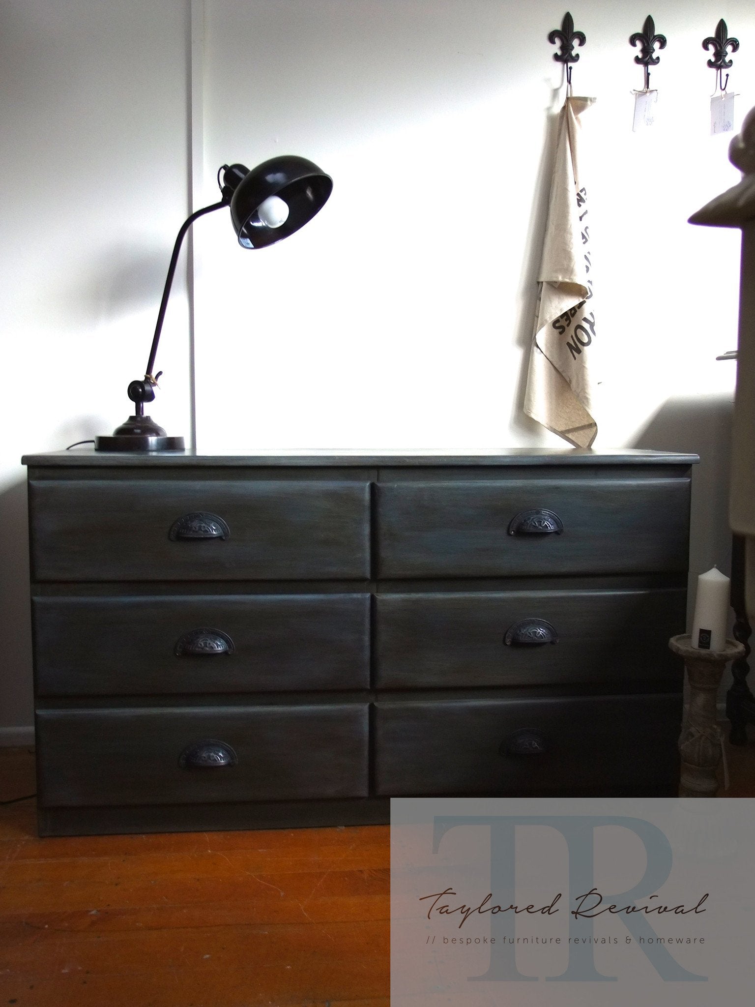 Not For Sale - Commissioned set of drawers in a custom Industrial style finish