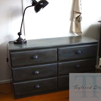 Not For Sale - Commissioned set of drawers in a custom Industrial style finish