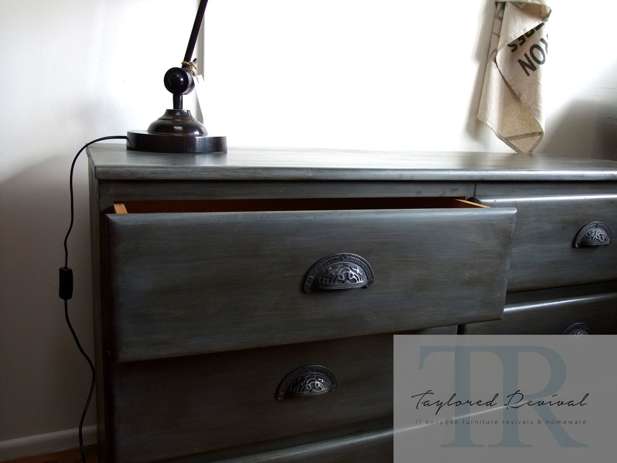 Not For Sale - Commissioned set of drawers in a custom Industrial style finish