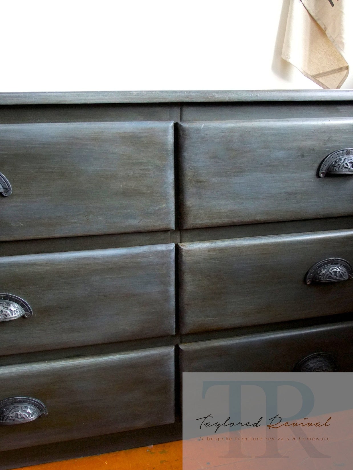 Not For Sale - Commissioned set of drawers in a custom Industrial style finish