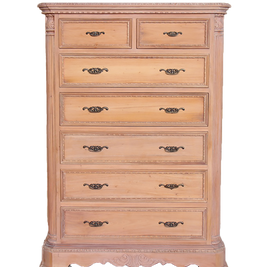 Not For Sale - Commissioned Chest of drawers in Midnight & Black wax