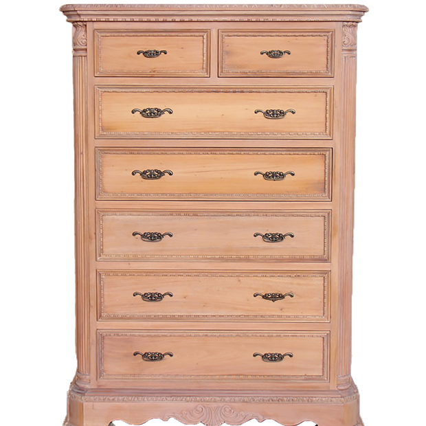 Not For Sale - Commissioned Chest of drawers in Midnight & Black wax