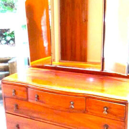 Not For Sale - Commissioned Queen Anne Dressing Table