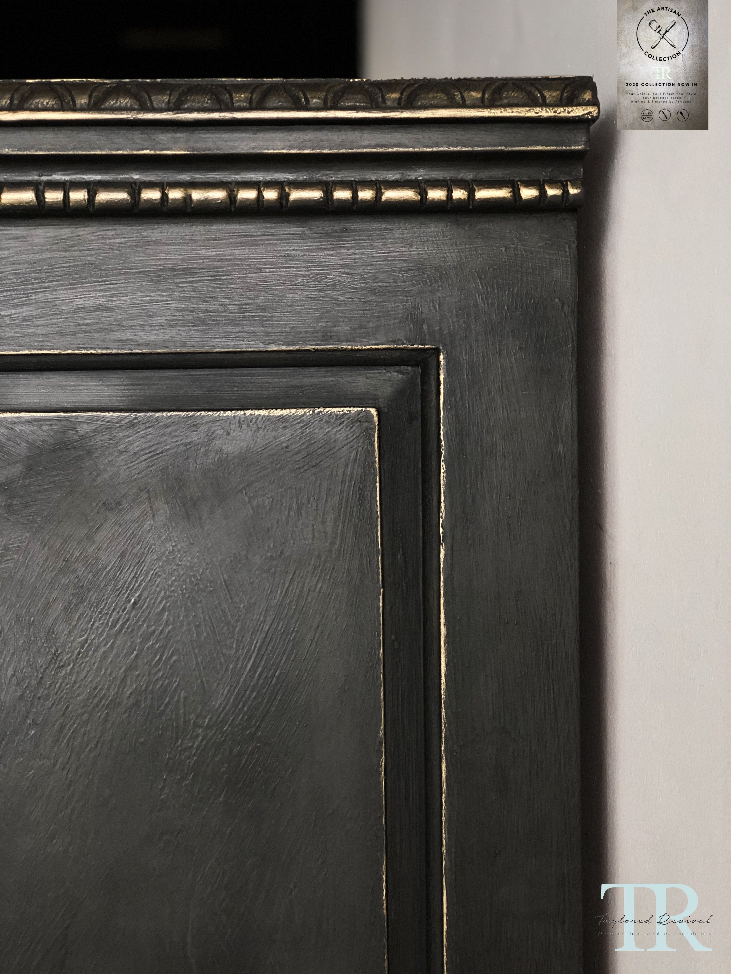 Not For Sale - Commissioned Chest of drawers in Midnight & Black wax