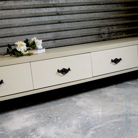 Not For Sale - Commissioned bedside and low cabinet in country grey