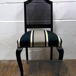 Not For Sale - Commissioned table and chair in Graphite