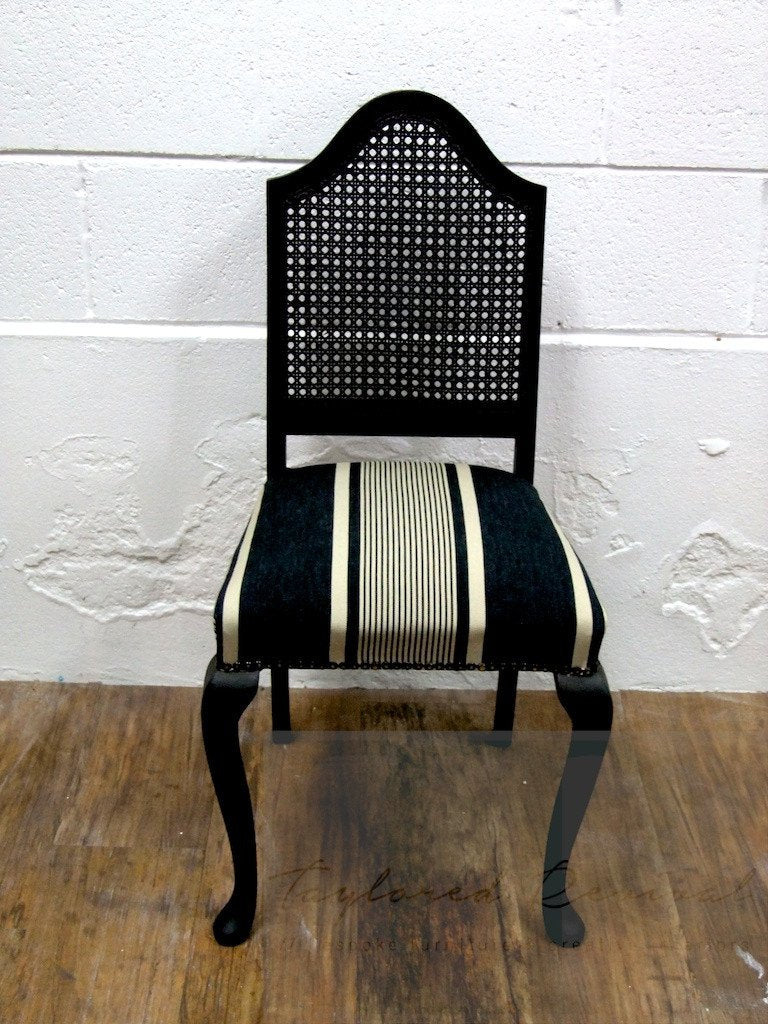 Not For Sale - Commissioned table and chair in Graphite