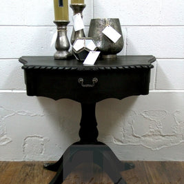 Not For Sale - Commissioned table and chair in Graphite