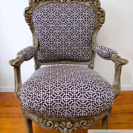 Commissioned French style chair