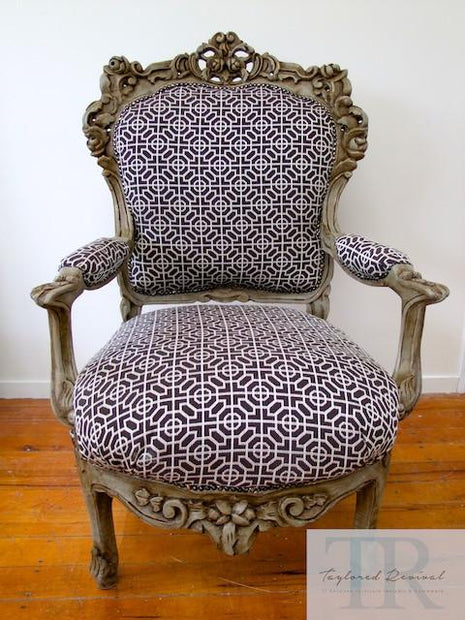 Commissioned French style chair