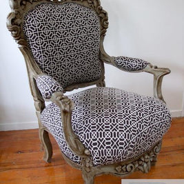 Commissioned French style chair