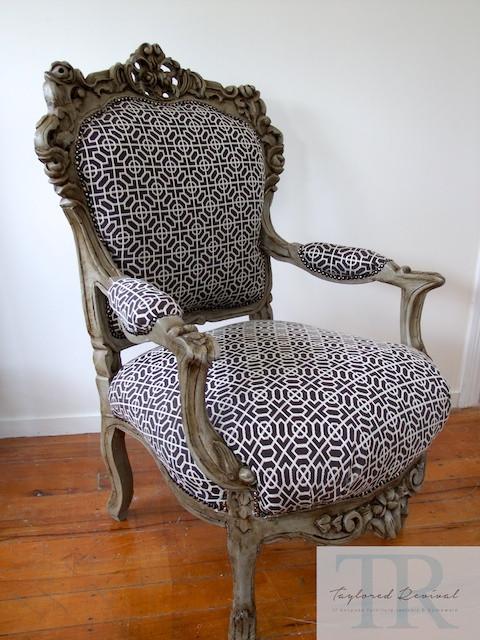 Commissioned French style chair