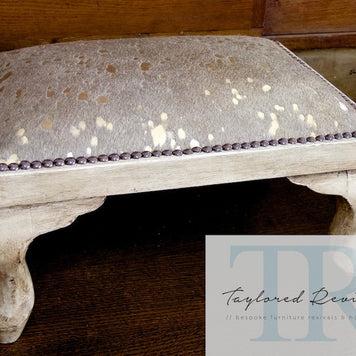 Commissioned foot stool