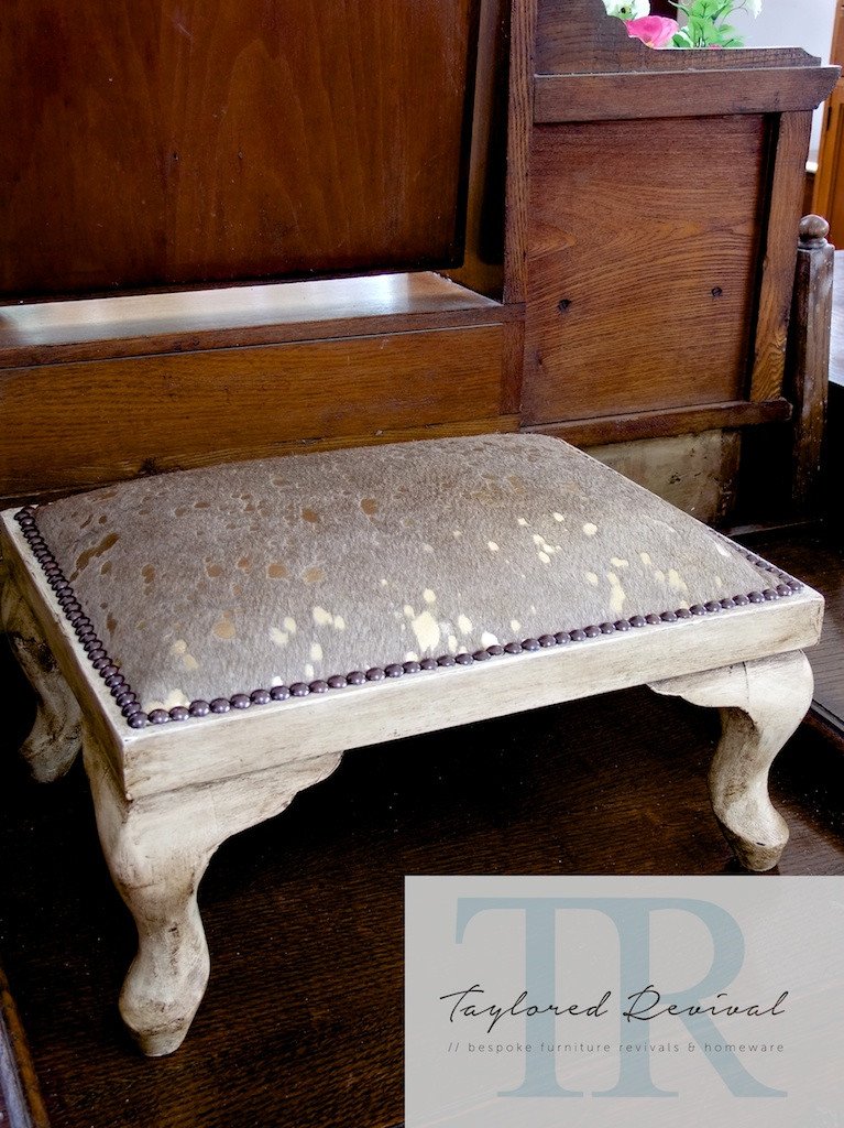 Commissioned foot stool
