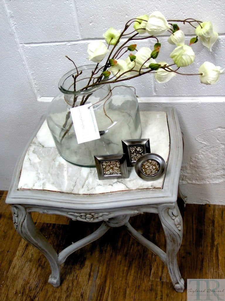 Not For Sale - Commissioned marble side table