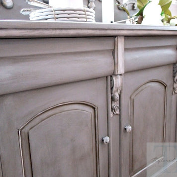 Not For Sale - Commissioned Sideboard in Paris Grey and White