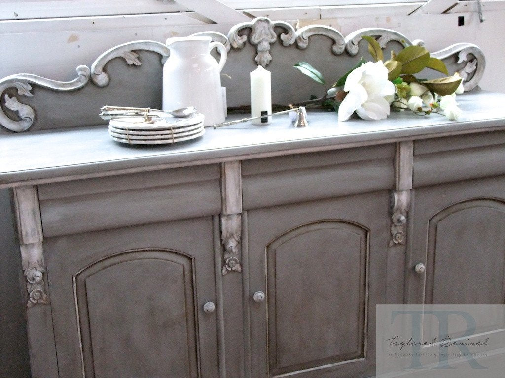 Not For Sale - Commissioned Sideboard in Paris Grey and White