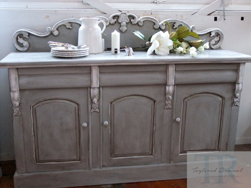 Not For Sale - Commissioned Sideboard in Paris Grey and White