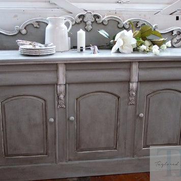 Not For Sale - Commissioned Sideboard in Paris Grey and White