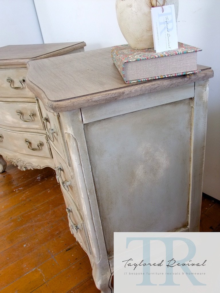Not For Sale - Sasha & Belle: French style 3 drawer bedsides