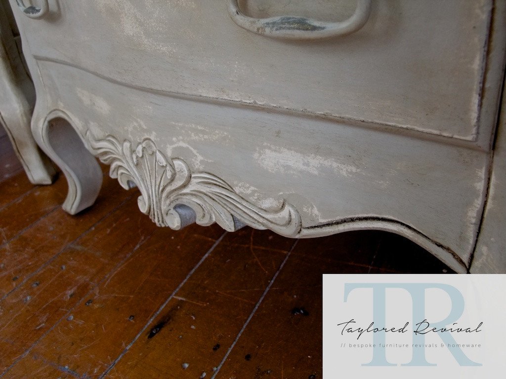 Not For Sale - Sasha & Belle: French style 3 drawer bedsides