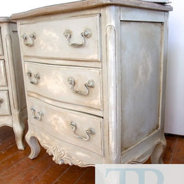 Not For Sale - Sasha & Belle: French style 3 drawer bedsides