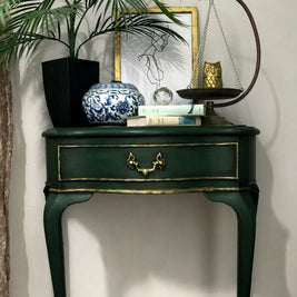 Not For Sale - Small hall table in Artisan Gretel's Forest