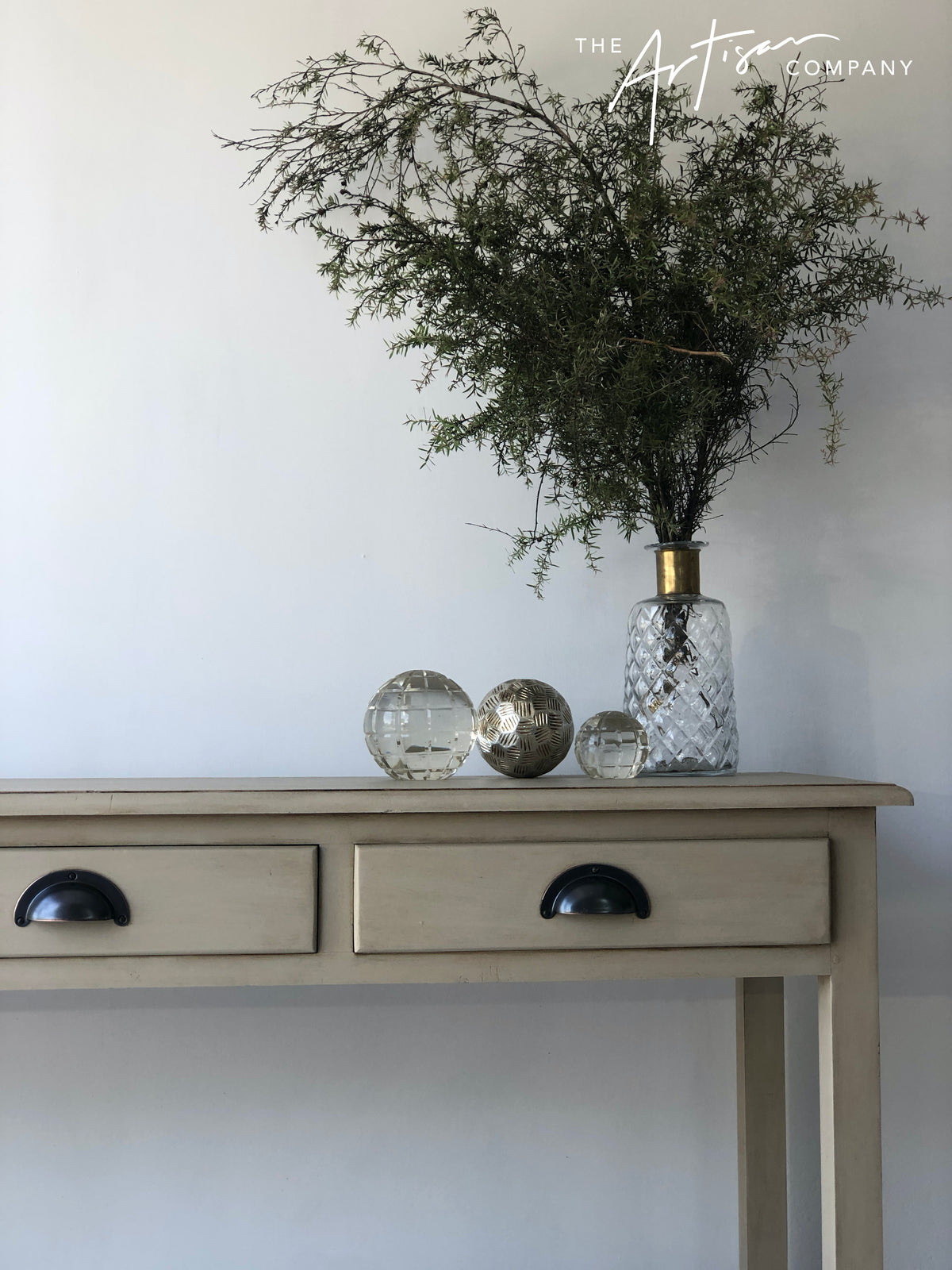 Not For Sale - Commissioned Hall Table in Artisan Premium Chalk Paint