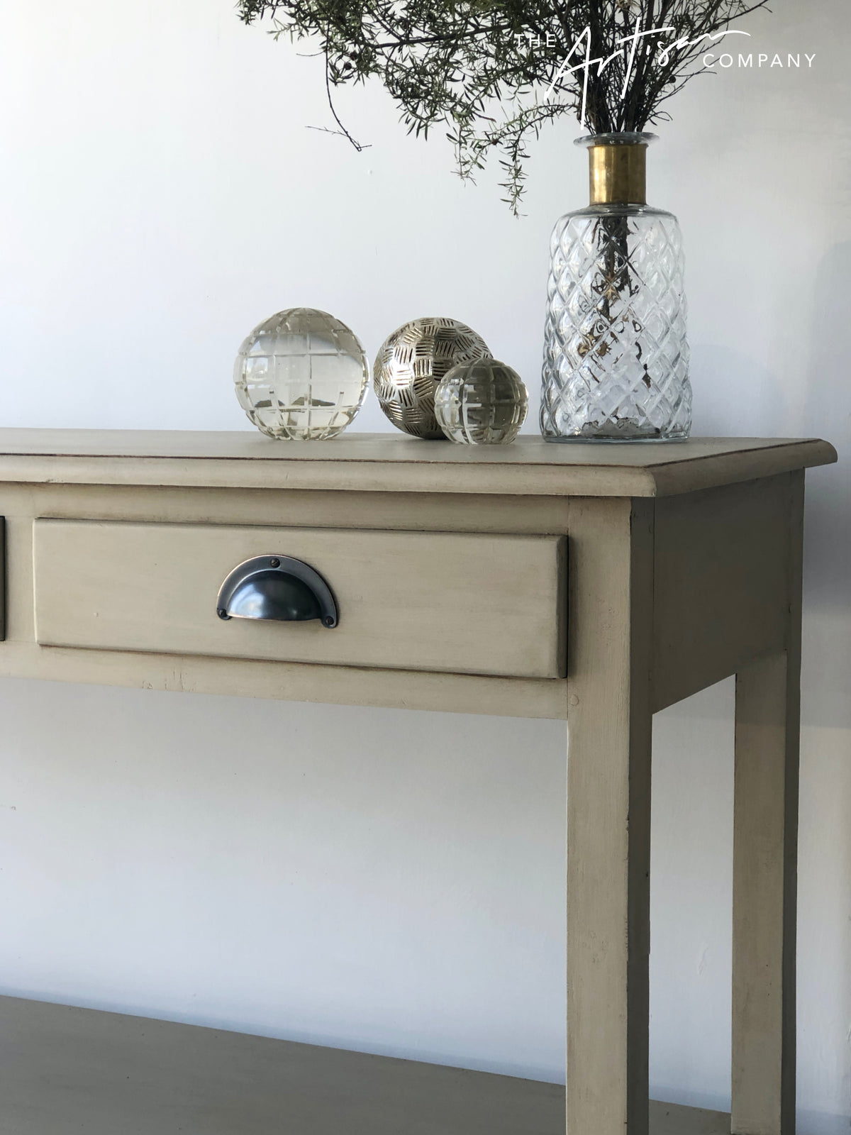 Not For Sale - Commissioned Hall Table in Artisan Premium Chalk Paint
