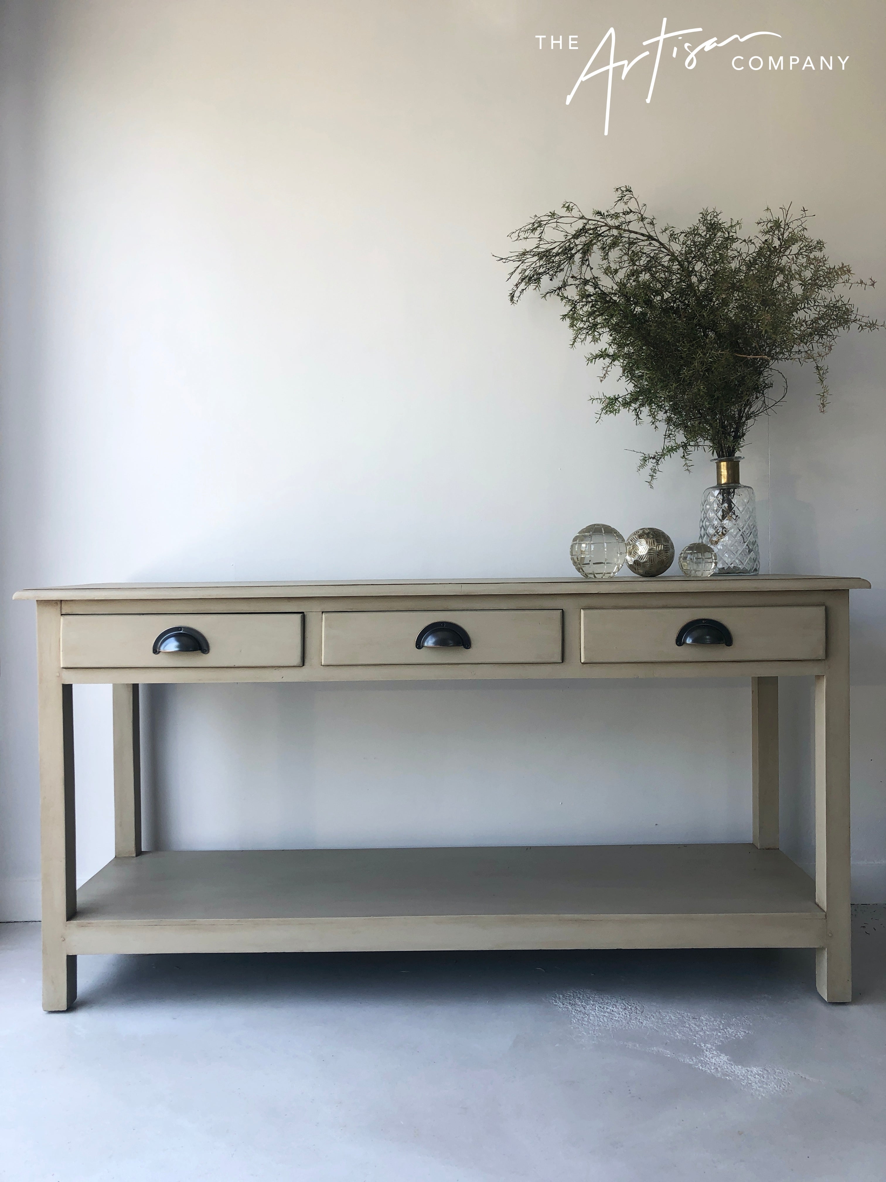 Not For Sale - Commissioned Hall Table in Artisan Premium Chalk Paint