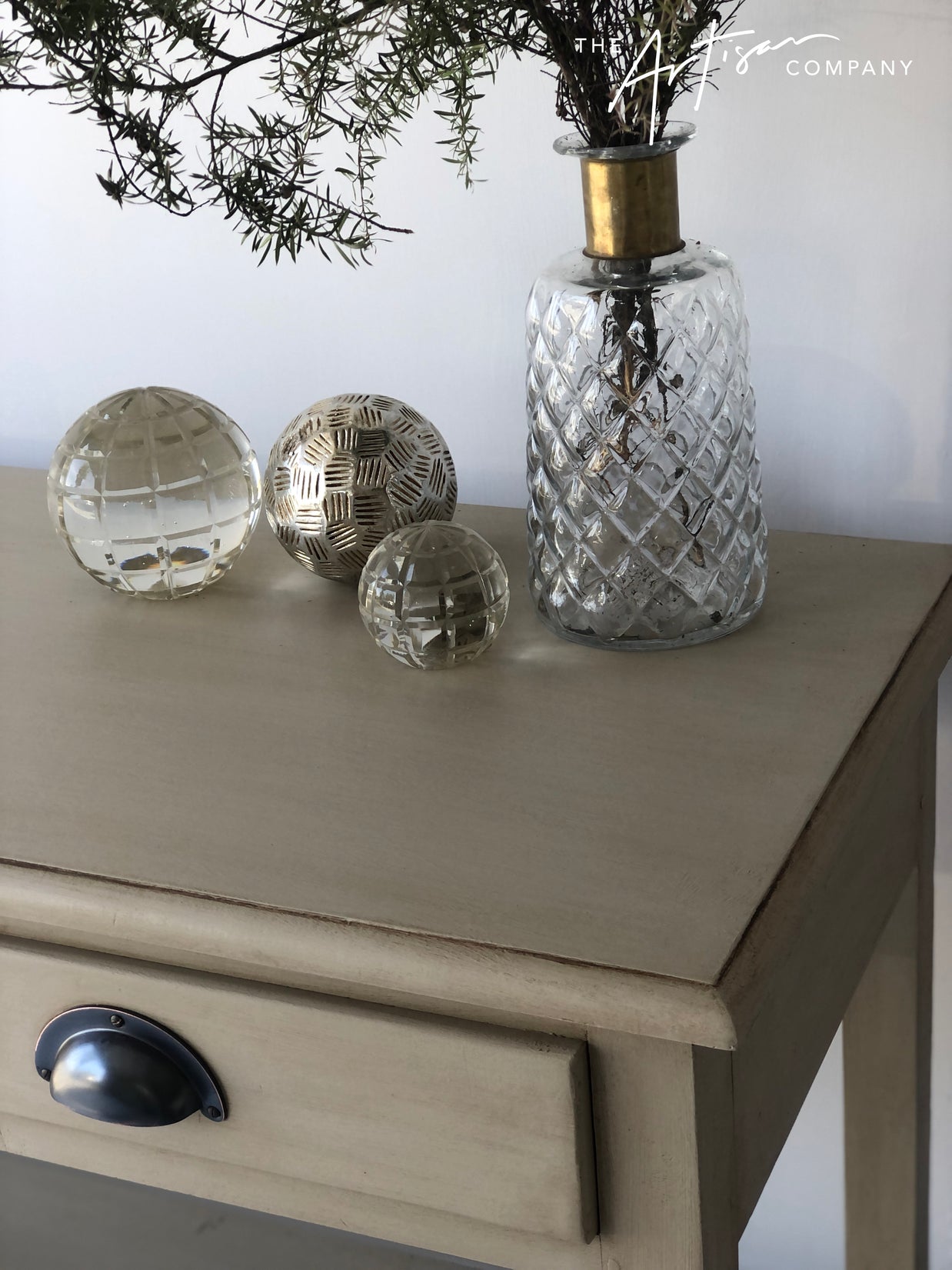 Not For Sale - Commissioned Hall Table in Artisan Premium Chalk Paint
