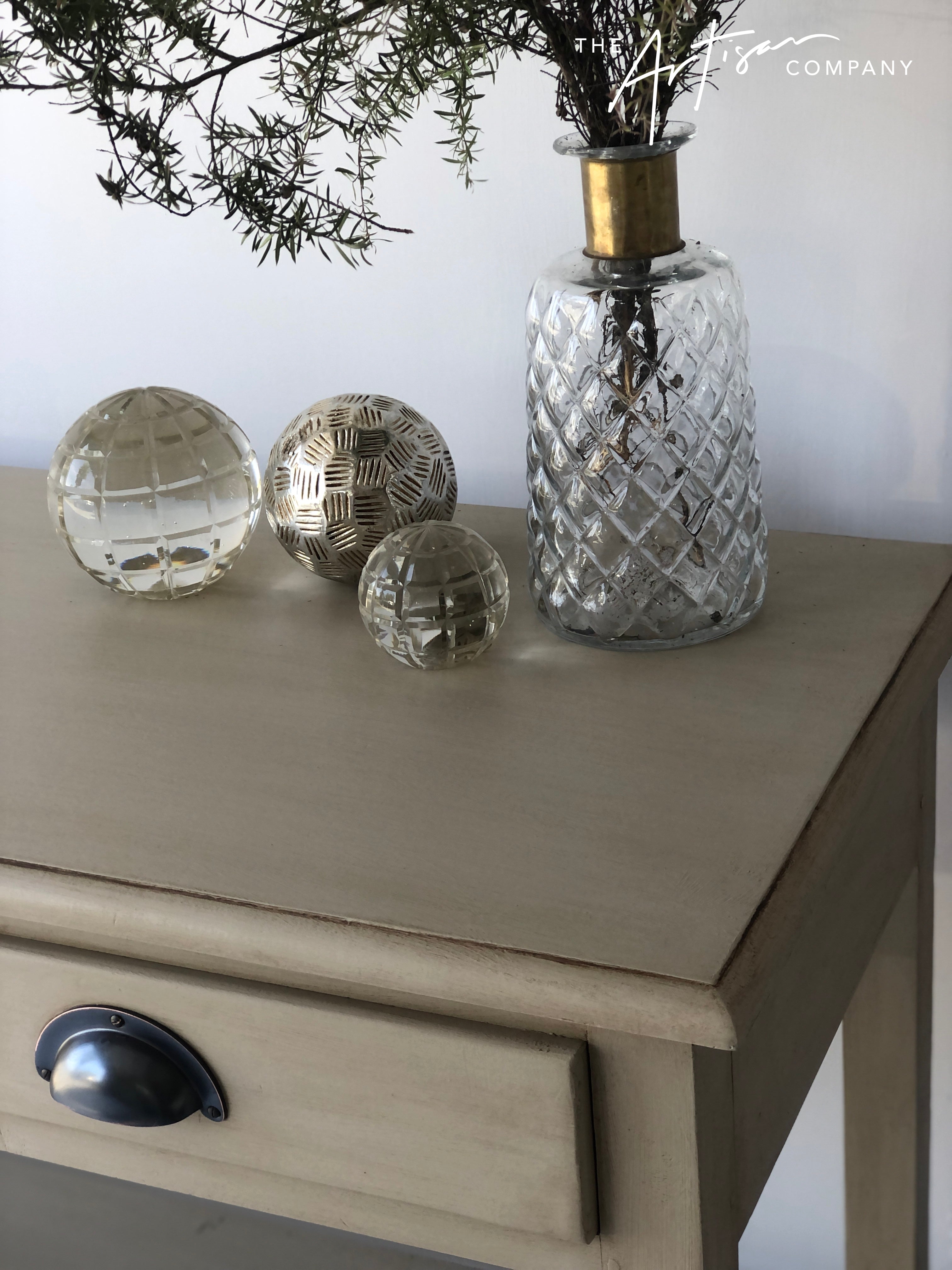 Not For Sale - Commissioned Hall Table in Artisan Premium Chalk Paint