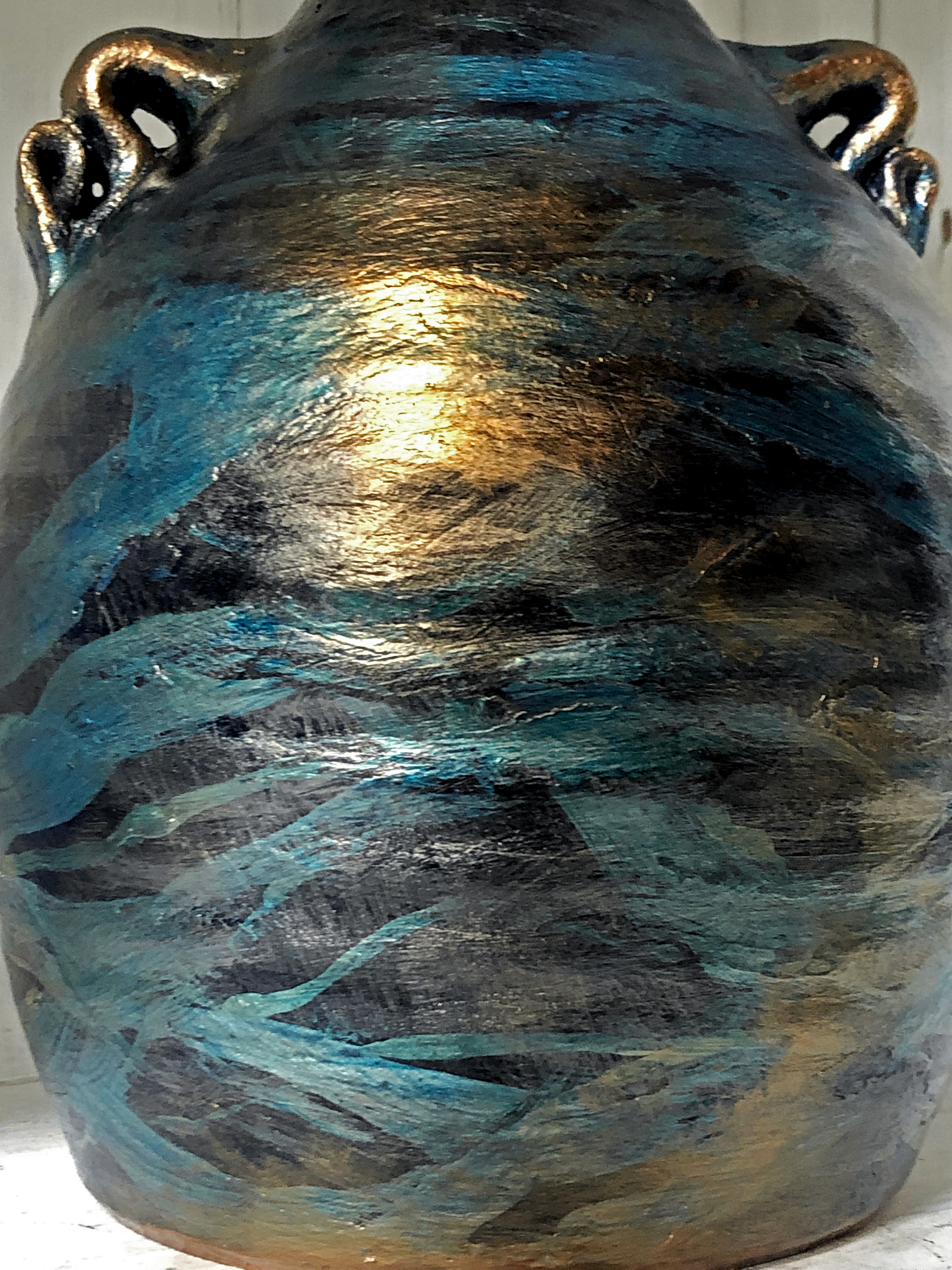 Nelly Hand painted Bespoke Vase