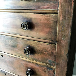 Not For Sale - Giselle: Large Scotch Chest of drawers circa 1860-1900