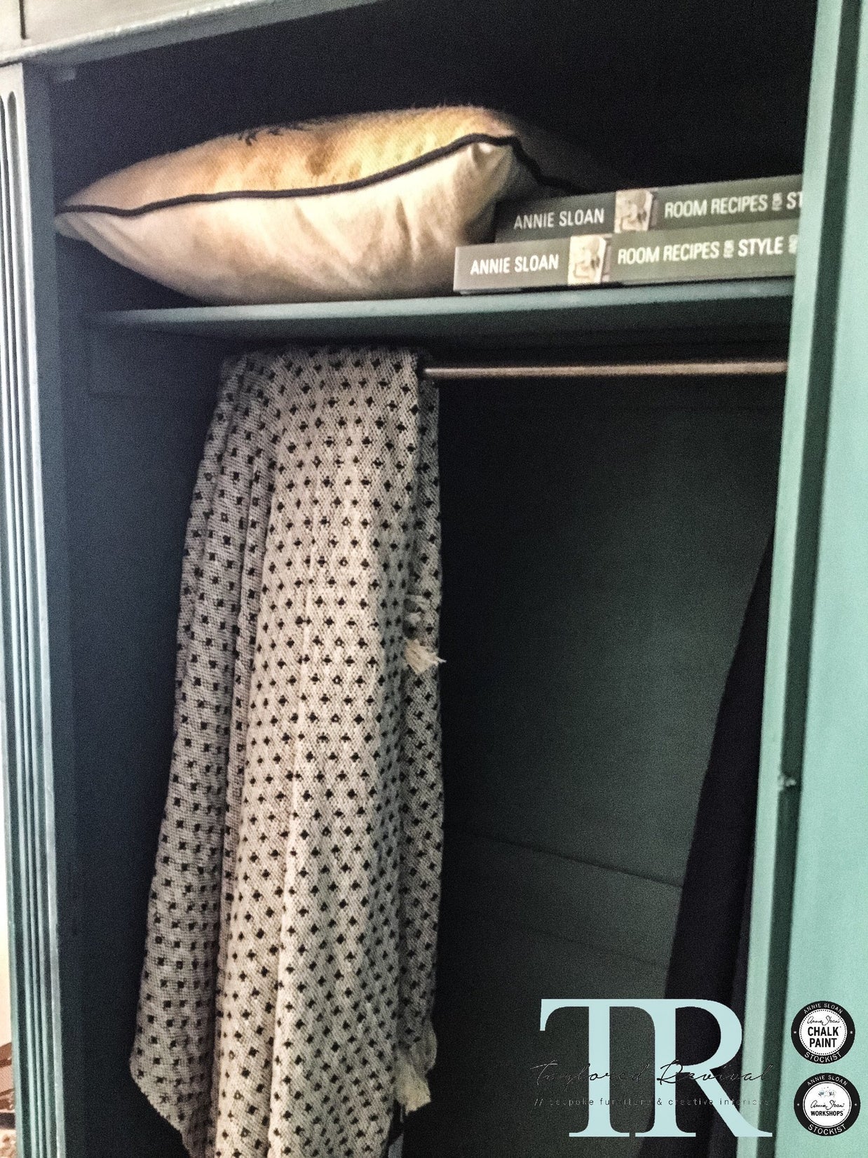 Not For Sale - Jasmine: Textured Rustic Hall wardrobe
