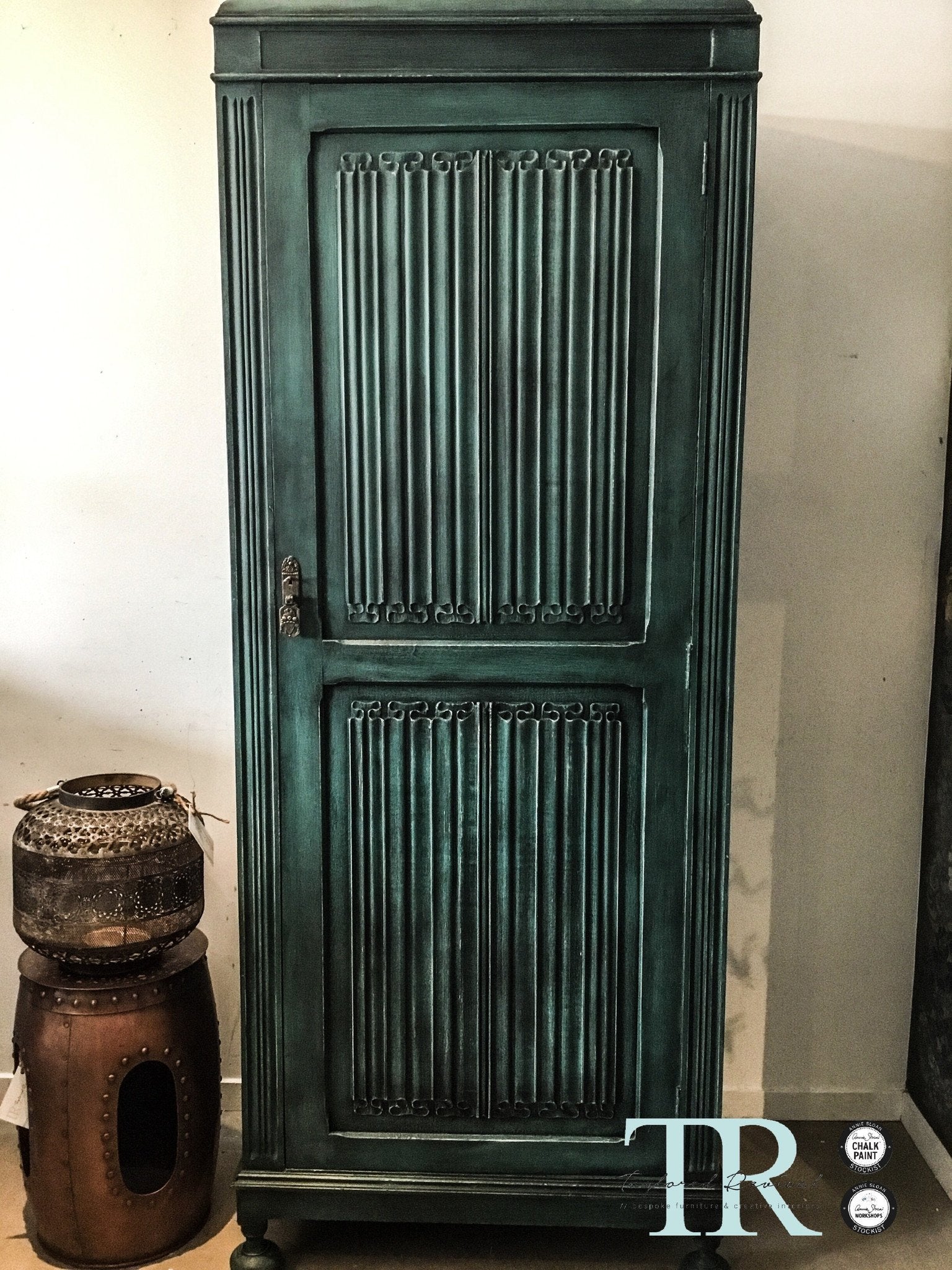 Not For Sale - Jasmine: Textured Rustic Hall wardrobe