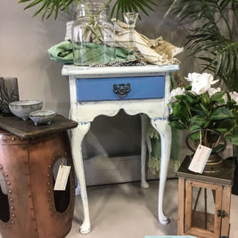 Not For Sale - Alina: Queen Anne style mahogany bedside table